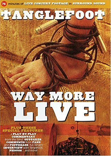TANGLEFOOT - WAY MORE LIVE - New DVD