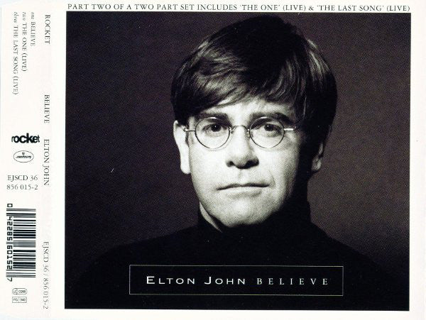 Elton John - Believe - Used CD