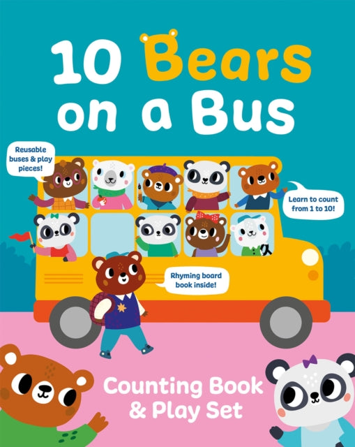 Robyn Gale - 10 Bears on a Bus - New Board book