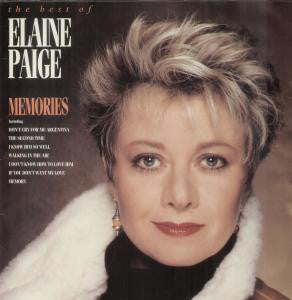 Elaine Paige - Best Of  - Memories - Used Vinyl Record