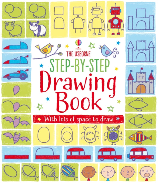 Fiona Watt - Step-by-Step Drawing Book - Paperback