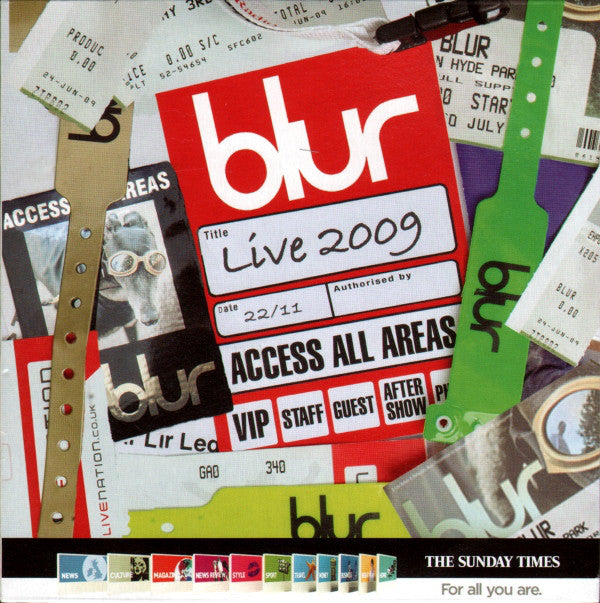 Blur - Live 2009 - Used CD