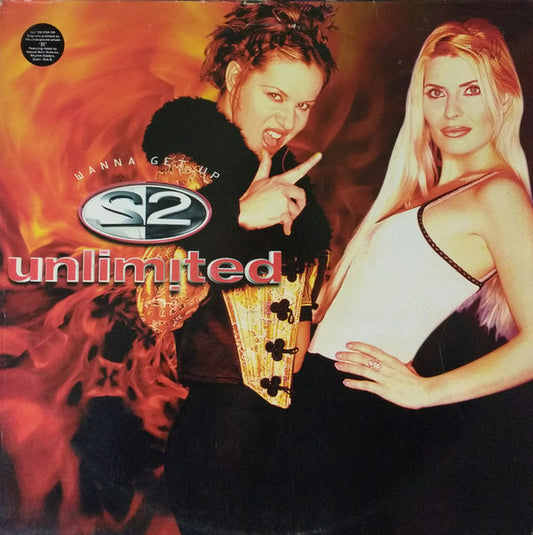 2 Unlimited - Wanna Get Up - Used Vinyl Record 12"