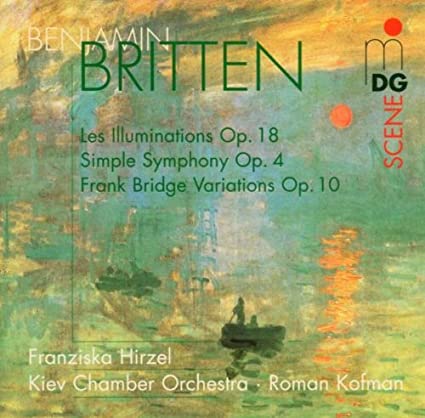 BRITTEN - HIRZEL/KIEV CHAMBER ORCHESTRA - CD