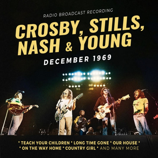 CROSBY - DECEMBER 1969 (YELLOW VINYL) - Preorder - New Vinyl Record lp