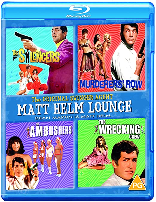 Matt Helm Lounge: The Silencers/Murderers' Row/The Ambushers/ - Blu-ra