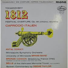 Pyotr Ilyich Tchaiko - 1812 / Capriccio Italien - Used Vinyl Record