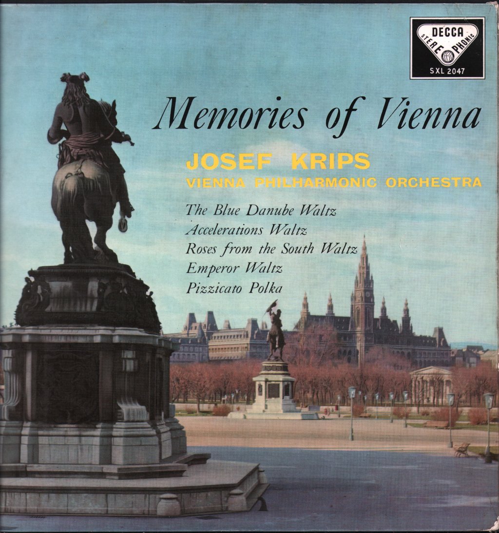 Josef Krips - Memories Of Vienna - Used Vinyl Record