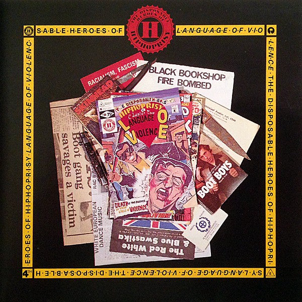 Disposable Heroes Of - Language Of Violence - Used CD