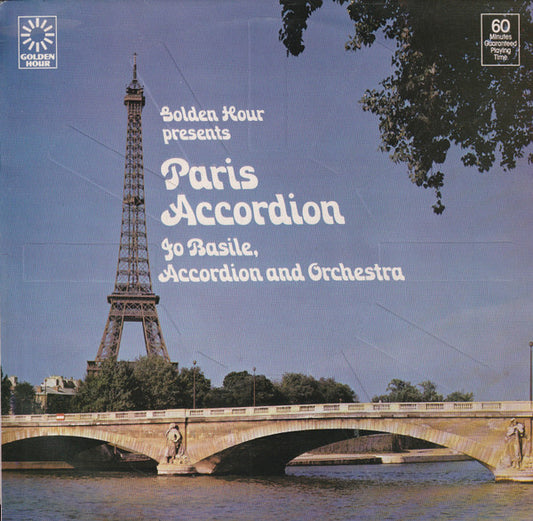 Jo Basil - Paris Accordion - Used Vinyl Record