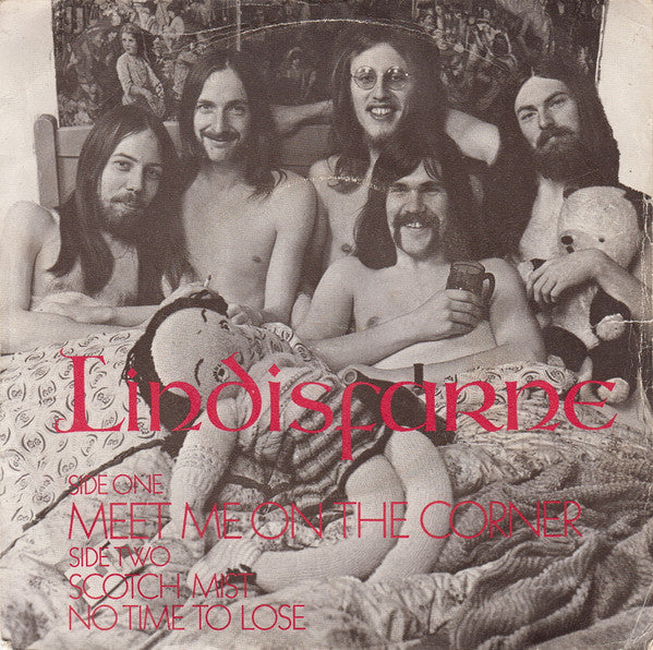 Lindisfarne - Meet Me On The Corner - Used Vinyl Record 7"