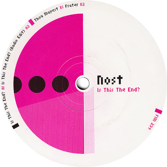 Nost - Is This The End? - Used Vinyl Record 12"