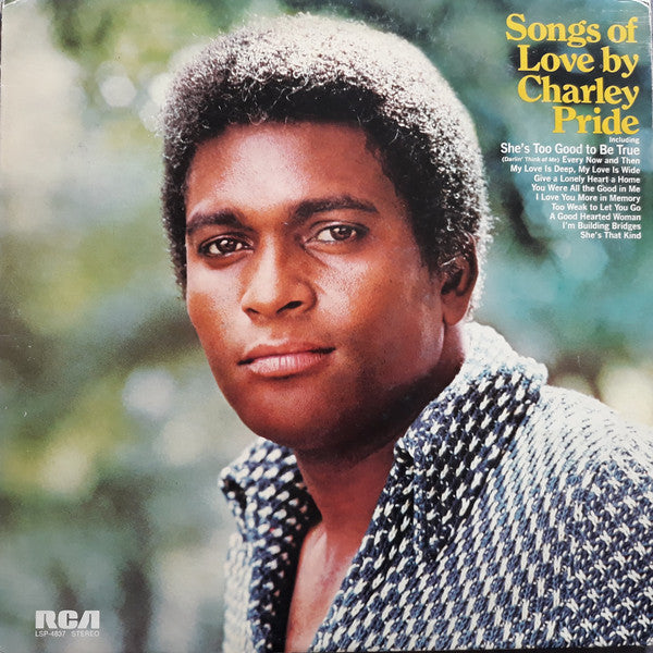Charley Pride - Songs Of Love By - Used Vinyl Record