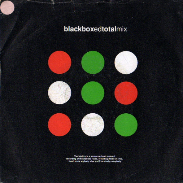 Black Box - Blackboxedtotalmix - Used Vinyl Record 7"