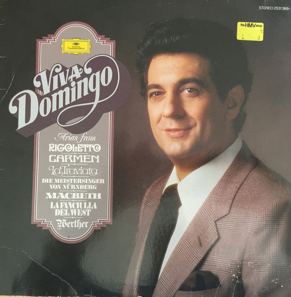 Placido Domingo - Viva Domingo - Used Vinyl Record