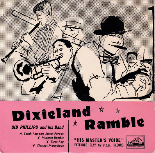 Sid Phillips Band - Dixieland Ramble - Used Vinyl Record 7"