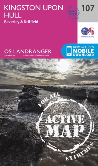 Ordnance Survey - Kingston Upon Hull, Beverley & Driffield : 107 - She