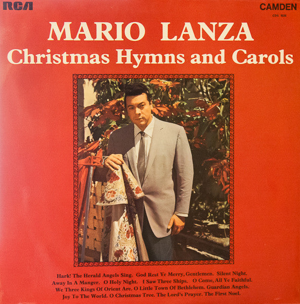 Mario Lanza - Christmas Hymns And Carols - Used Vinyl Record