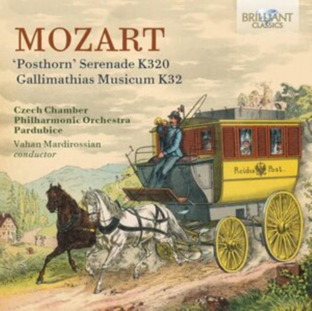 CZECH CHAMBER PHILHA - MOZART POSTHORN SERENADE K3 - CD