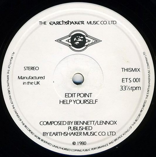 Edit Point - Help Yourself - Used Vinyl Record 12"