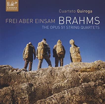 CUARTETO QUIROGA - BRAHMS: STRING QUARTETS OP. 51 - CD