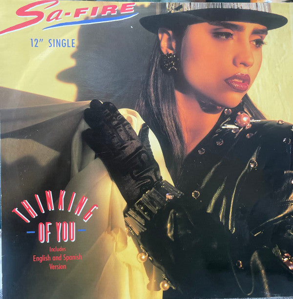 Safire - Thinking Of You - Used Vinyl Record 12"