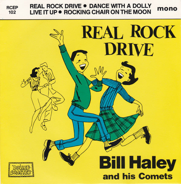 Bill Haley And His C - Real Rock Drive - Used Vinyl Record 7"