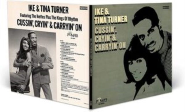 IKE & TINA TURNER - CUSSIN  CRYIN & CARRYIN ON - Vinyl Record