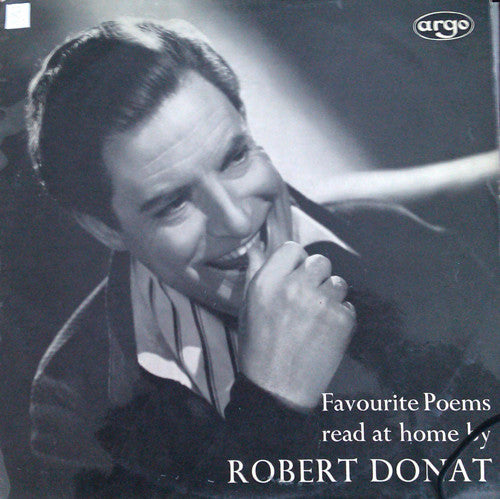 Robert Donat - Favourite Poems Read At Home By - Used Vinyl Record
