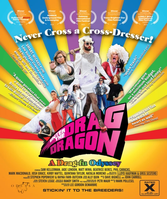 FEATURE FILM - ENTER THE DRAG DRAGON (BLU-RAY+DVD) - Preorder - New BLU