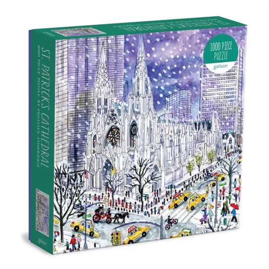 Galison - Michael Storrings St. Patricks Cathedral 1000 Piece Puzzle -