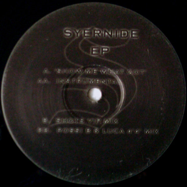 Syer Barz - Syernide EP - Used Vinyl Record 12"