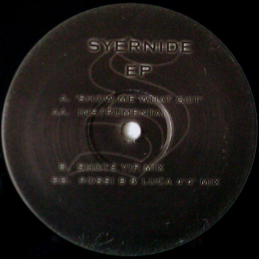 Syer Barz - Syernide EP - Used Vinyl Record 12"
