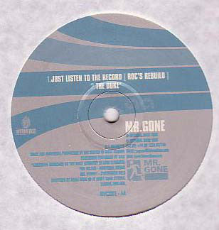 Mr. Gone - Just Listen To The Record - Used Vinyl Record 12"