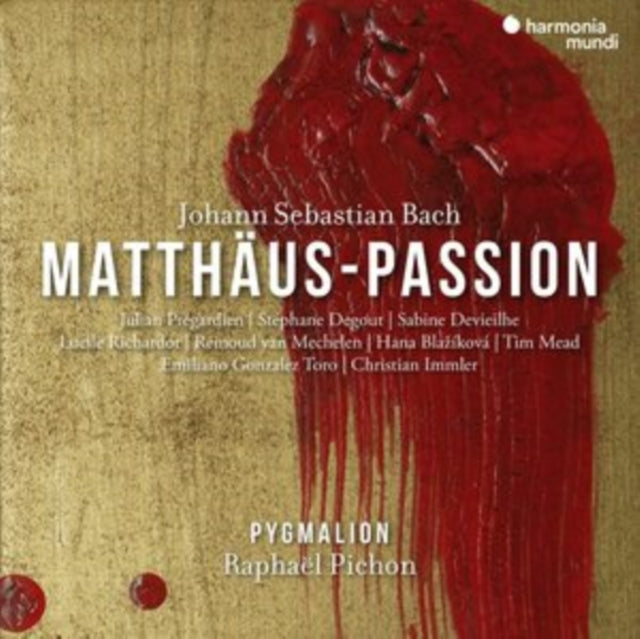 RAPHAEL PICHON - J. S. BACH: MATTHAUS-PASSION, BWV. 244 - CD ALBUM