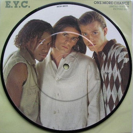 E.Y.C. - One More Chance - Used Vinyl Record 7"