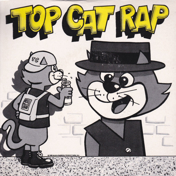MC Bronx - Top Cat Rap - Used Vinyl Record 7"