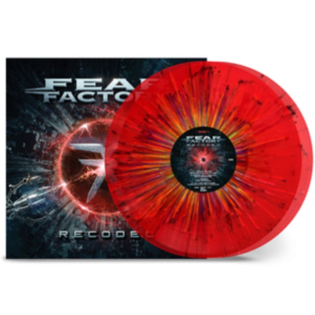 Fear Factory - Recoded - Transparent red rainbow splatter 2LP - Vinyl R