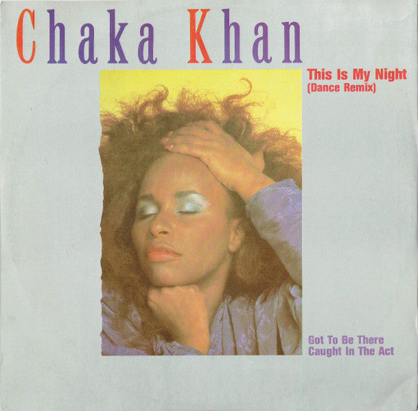 Chaka Khan - This Is My Night (Dance Remix) - Used Vinyl Record 12"