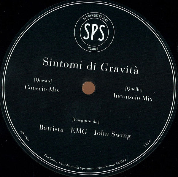SPS - Sintomi Di Gravità - Used Vinyl Record 12"