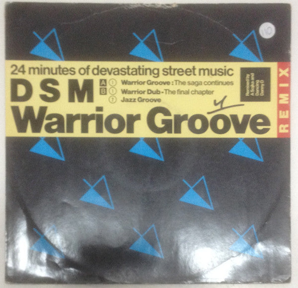 DSM - Warrior Groove (Remix) - Used Vinyl Record 12"