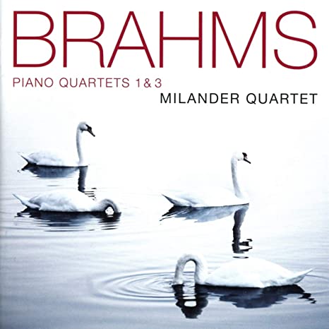 MILANDER QUARTET - BRAHMSPIANO QUARTET 1&3 - CD