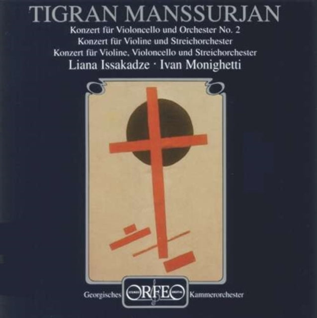 Violin Cello and Double Concertos (Georgian Co) - CD