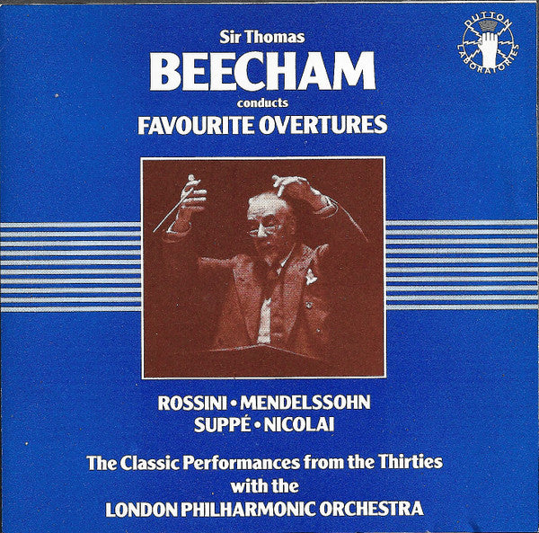 Sir Thomas Beecham - Conducts Favourite Overtures - Used CD