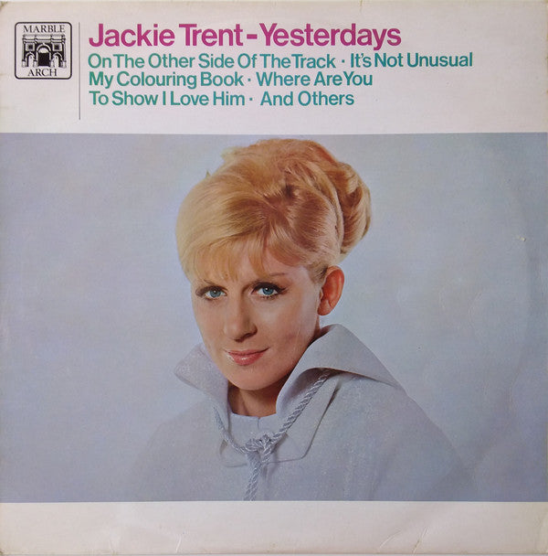 Jackie Trent - Yesterdays - Used Vinyl Record