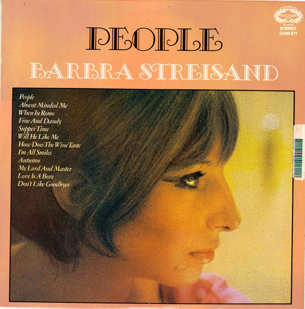 Barbra Streisand - People - Used Vinyl Record