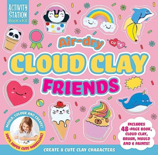 Air-Dry Cloud Clay Friends - New Paperback
