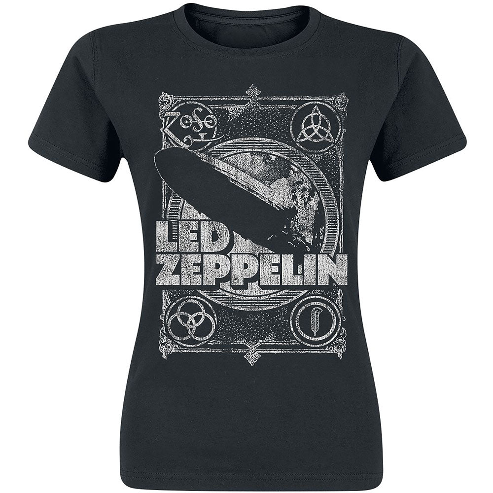 LED ZEPPELIN - Clothing - Ladies - Short Sleeves - PHM - X-Large