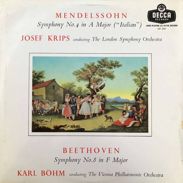 Felix Mendelssohn-Ba - Symphony No. 4 'Italian' / Symphony No. 8 - U