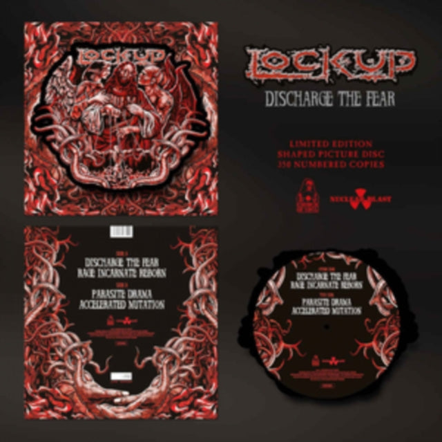 LOCK UP - DISCHARGE THE FEAR - Vinyl Record 12PD